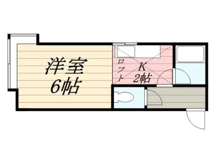 北海道札幌市白石区東札幌一条６丁目(賃貸アパート1K・3階・23.49㎡)の写真 その2