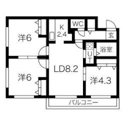 南郷18丁目駅 9.2万円