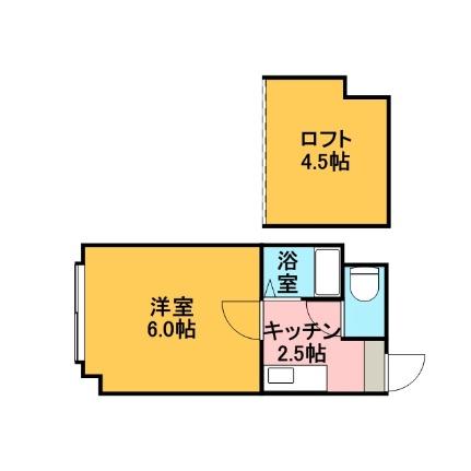 クロスコート 407｜北海道札幌市中央区南八条西１３丁目(賃貸マンション1K・4階・20.25㎡)の写真 その2