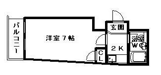 フロンティア北一条 00501｜北海道札幌市中央区北一条西２０丁目(賃貸マンション1K・5階・17.50㎡)の写真 その2