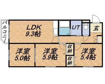 クレストテージ伏見_間取り_0