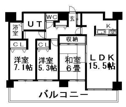 オリエンタルコート大友 1202｜北海道札幌市中央区南四条東４丁目(賃貸マンション3LDK・12階・77.43㎡)の写真 その2