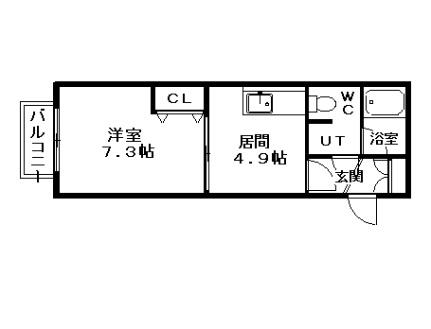 Ｊｕｓｔ山鼻 00104｜北海道札幌市中央区南十二条西１８丁目(賃貸マンション1K・1階・25.99㎡)の写真 その2