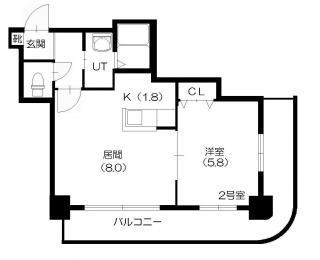 メトロサイド大通_間取り_0