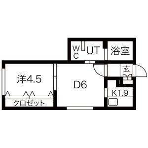 Ａｌｉｖｉｏ 403 ｜ 北海道札幌市中央区南六条西１３丁目（賃貸マンション1DK・4階・29.93㎡） その2