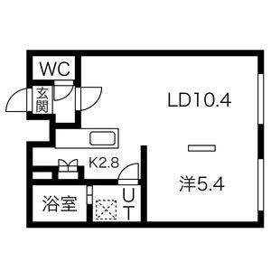 Ｔｉ　ａｍｏ　Ｓ18 402｜北海道札幌市中央区南十八条西７丁目(賃貸マンション1LDK・4階・38.29㎡)の写真 その2