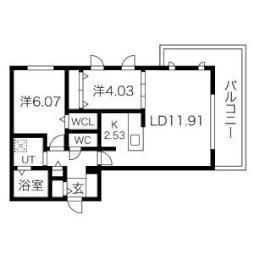 北18条駅 12.8万円