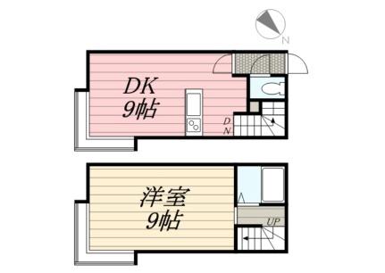 ＡＭＳ平和通 105｜北海道札幌市白石区平和通９丁目北(賃貸アパート1DK・1階・34.65㎡)の写真 その2