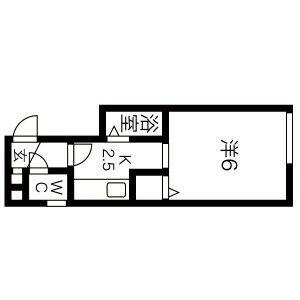 プラザイン福住Ａ 202｜北海道札幌市豊平区福住一条３丁目(賃貸アパート1K・3階・19.44㎡)の写真 その2