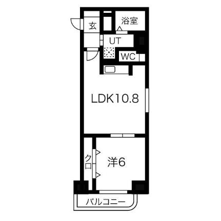 ドエル南郷ガーデンフォート 301｜北海道札幌市白石区南郷通１４丁目南(賃貸マンション1LDK・3階・42.18㎡)の写真 その2