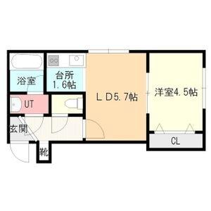 マープル平岸 403 ｜ 北海道札幌市豊平区平岸四条１０丁目（賃貸マンション1DK・4階・28.93㎡） その2