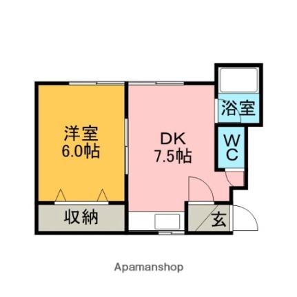 ハイツＭＯＴＯ  ｜ 北海道室蘭市幸町（賃貸アパート1DK・3階・28.50㎡） その2