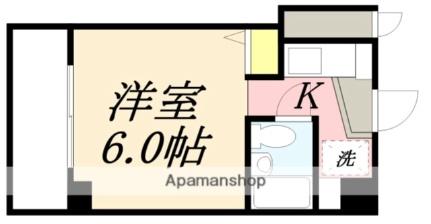 スカイコート函館 402｜北海道函館市宮前町(賃貸マンション1K・4階・18.18㎡)の写真 その2