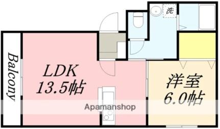 ル　スリール 105｜北海道函館市堀川町(賃貸マンション1LDK・1階・45.20㎡)の写真 その2