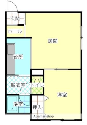 マンションＴ＆ＫII 303｜北海道函館市深堀町(賃貸マンション1LDK・3階・41.50㎡)の写真 その2