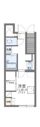 レオパレスサンジェルマン函館山 104 ｜ 北海道函館市青柳町（賃貸アパート1K・1階・23.31㎡） その2