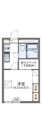 レオパレスオリーブ 101｜北海道函館市亀田町(賃貸アパート1K・1階・23.18㎡)の写真 その2