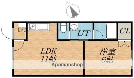 ピュアパレス七重浜 305｜北海道北斗市七重浜１丁目(賃貸アパート1LDK・3階・35.00㎡)の写真 その2