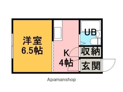 ほくせいハイツＣ 201｜北海道札幌市手稲区前田四条１３丁目(賃貸アパート1K・2階・23.60㎡)の写真 その2