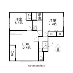 西線6条駅 7.5万円