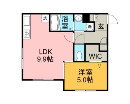 ノーチェ 302｜北海道札幌市中央区北五条西２８丁目(賃貸マンション1LDK・3階・35.65㎡)の写真 その2