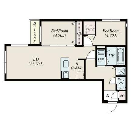 ＳーＲＥＳＩＤＥＮＣＥ大通東 502｜北海道札幌市中央区大通東７丁目(賃貸マンション2LDK・5階・55.09㎡)の写真 その2