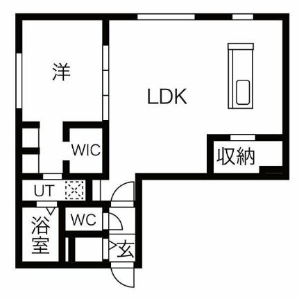 仮）Ｒーｆｉｎｏ北8条 409｜北海道札幌市中央区北八条西２０丁目(賃貸マンション1LDK・4階・47.36㎡)の写真 その2