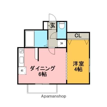 ノースイースト創成 103｜北海道札幌市中央区南六条西８丁目(賃貸マンション1DK・1階・23.50㎡)の写真 その2