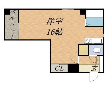 クレストコート北大前 511｜北海道札幌市北区北十八条西５丁目(賃貸マンション1K・5階・35.40㎡)の写真 その2