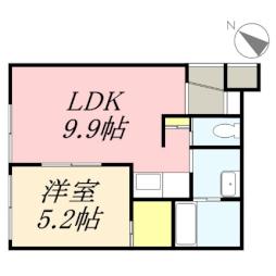 バスセンター前駅 5.5万円