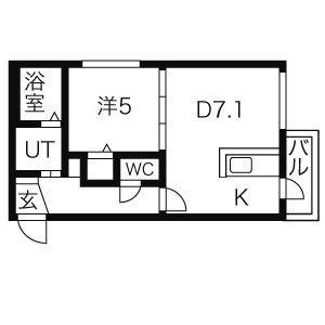 プレミールグレイス 302｜北海道札幌市北区北二十六条西２丁目(賃貸マンション1LDK・3階・36.80㎡)の写真 その2