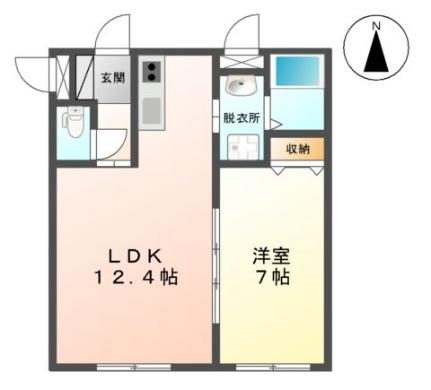 ジュネス山鼻 202 ｜ 北海道札幌市中央区南十二条西１４丁目（賃貸マンション1LDK・2階・43.20㎡） その2