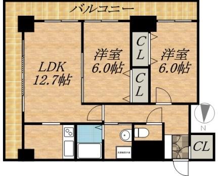 ティアラタワー中島倶楽部（I－IV） 3001｜北海道札幌市中央区南八条西４丁目(賃貸マンション2LDK・28階・61.00㎡)の写真 その2