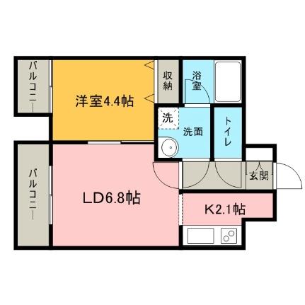 レジディア札幌駅前 1308｜北海道札幌市中央区北五条東２丁目(賃貸マンション1LDK・13階・31.69㎡)の写真 その2