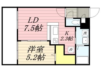 サンコート円山ガーデンヒルズ 1005｜北海道札幌市中央区南六条西２６丁目(賃貸マンション1LDK・10階・34.73㎡)の写真 その2