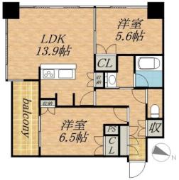 バスセンター前駅 13.6万円