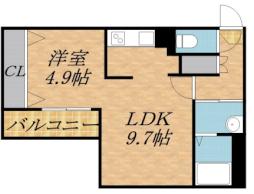 東区役所前駅 5.2万円