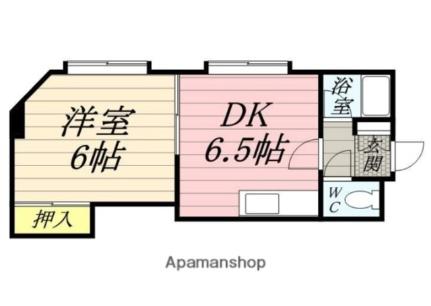 グランドビル 406｜北海道札幌市東区北十七条東３丁目(賃貸アパート1DK・4階・26.00㎡)の写真 その2