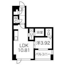 ＭＯＤＥＮＡ　ＳＩＡＮ（モデナシアン） 606 ｜ 北海道札幌市中央区南六条西１２丁目（賃貸マンション1LDK・6階・36.73㎡） その2