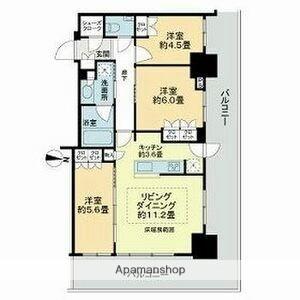 ライオンズタワー札幌 1607 ｜ 北海道札幌市中央区南二条西３丁目（賃貸マンション3LDK・16階・70.48㎡） その2