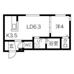 中島公園駅 6.2万円