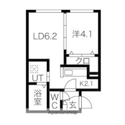 北34条駅 8.3万円