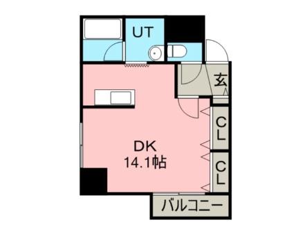 ピアチェーレ 302｜北海道札幌市北区北二十二条西６丁目(賃貸マンション1K・3階・33.18㎡)の写真 その2