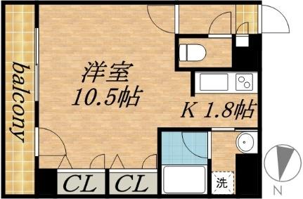 セントポーリア八番館 905 ｜ 北海道札幌市中央区南六条西７丁目（賃貸マンション1K・9階・29.16㎡） その2