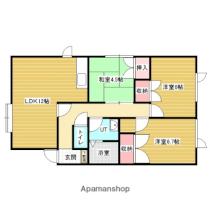 メゾンライトサイドII  ｜ 北海道岩見沢市大和一条４丁目（賃貸アパート3LDK・3階・62.00㎡） その2