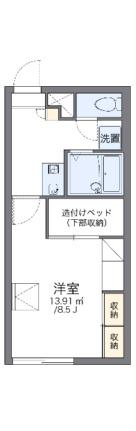レオパレス銀 102｜北海道岩見沢市東山町(賃貸アパート1K・1階・23.18㎡)の写真 その2