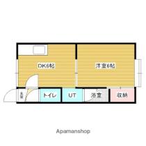 ハイツデノンＢ  ｜ 北海道岩見沢市南町八条５丁目（賃貸アパート1DK・2階・26.28㎡） その2