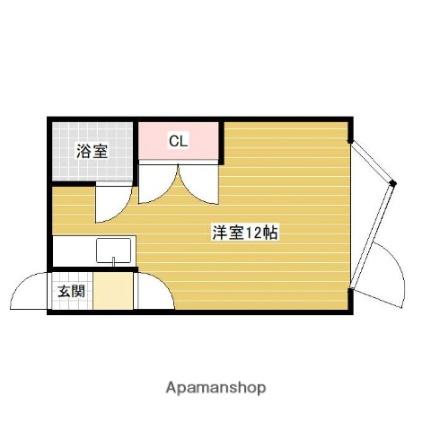 エクセルハイツ ｜北海道美唄市西三条北２丁目(賃貸アパート1R・1階・23.18㎡)の写真 その2