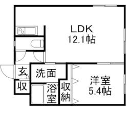 西18丁目駅 6.9万円