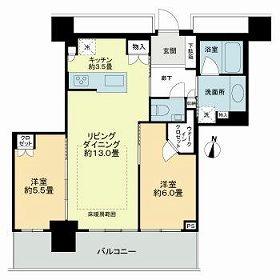 ライオンズタワー札幌 1003 ｜ 北海道札幌市中央区南二条西３丁目（賃貸マンション2LDK・10階・65.40㎡） その2